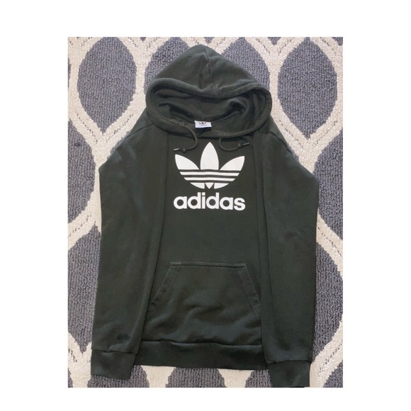 hunter green adidas hoodie